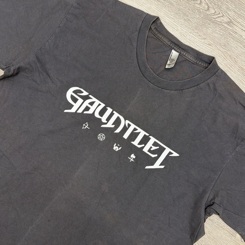 Gauntlet Invade The Darkness T Shirt Mens L Video Game Promo Made In USA